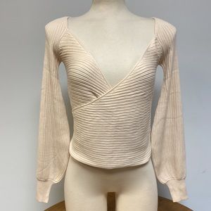 Kivari Asha Knit Wrap Top